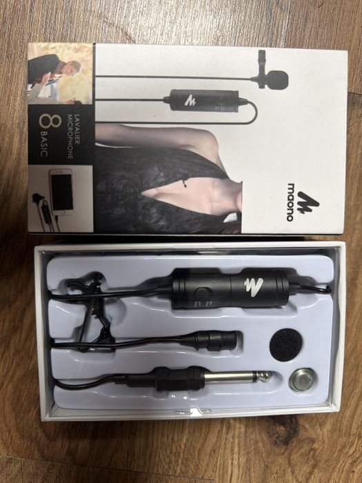 Nowy Maono Lavalier Microphone 8 Basic - idealny do nagrań!