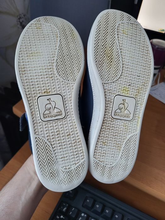 Продам шкіряні кеди (кросівки) для хлопчика Le Coq Sportif розмір 35