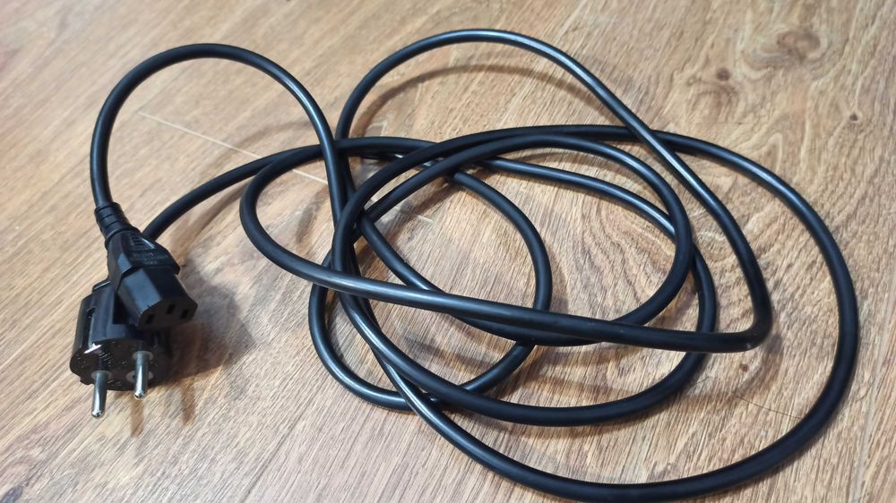 Kabel przewód zasilający do komputera drukarki monitora TV 300 cm