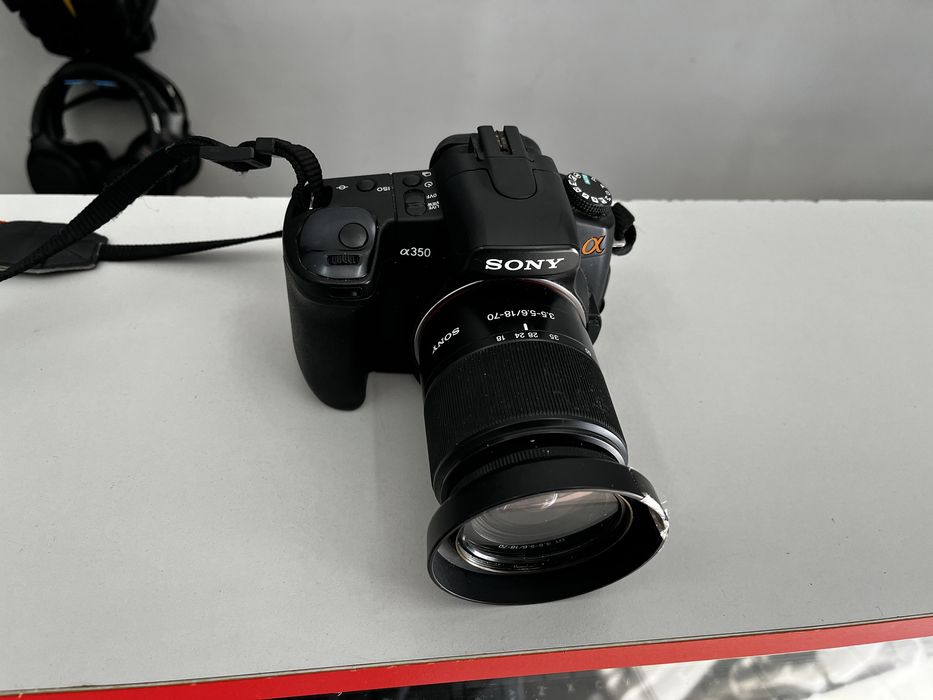 Фотоапарат Sony Alpha DSLR-A350