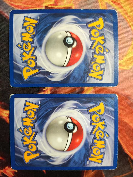 Krabby e Kingler Edição Fóssil Cartas Pokemon