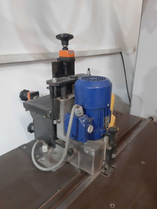 Okleiniarka i frezarka do obrzeży PCV JAROMA+przyrząd pomiarowy