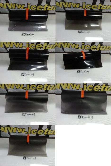 Pelicula de proteção para faróis / farolins / piscas de cor Preto light, Preto light plus, Preto dark, Preto dark plus, Preto smoke liso, Preto