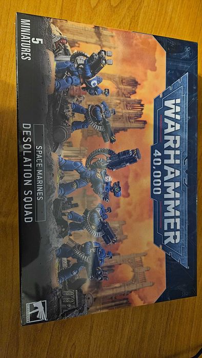 Warhammer Space Marines Desolation Squad figurki