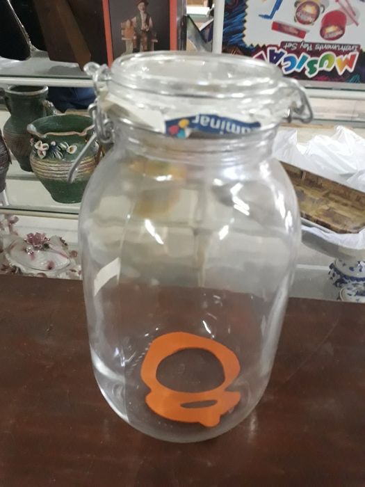 Cj. 6 potes para compota - Novo