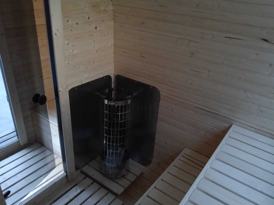 Sauna Quadro 3,4m Przedsionek Taras