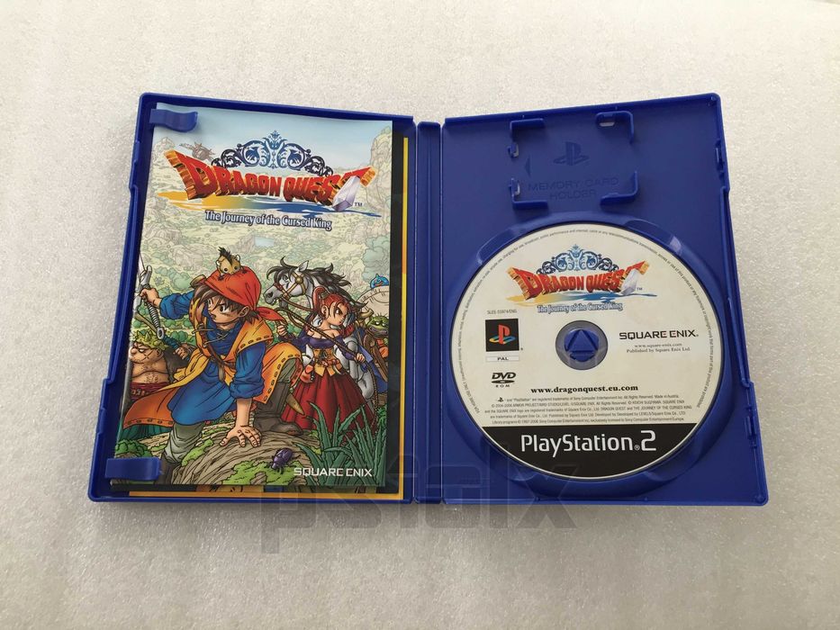 Dragon Quest The Journey of the Cursed King playstation ps2