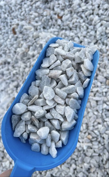 Kruszywo Grys Włoski Marmur Bianco Carrara 16-22 mm