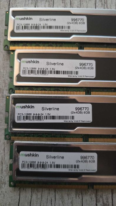 Pamięć RAM Mushkin 996770 DDR3 4GB sztuk 4