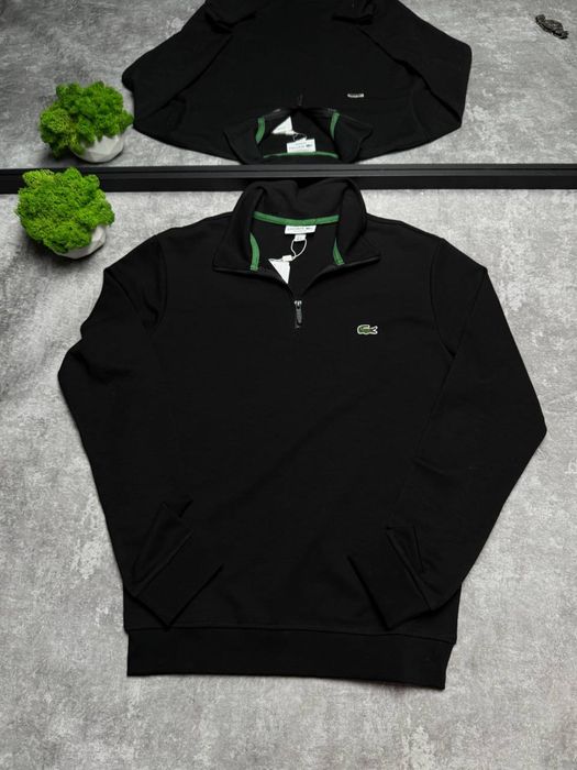 Lacoste 1/3 zip / Полузамок /Лакоста Всі розміри Нова