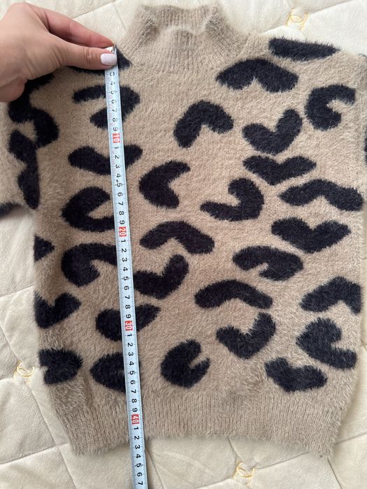 Кофта тепла леопард