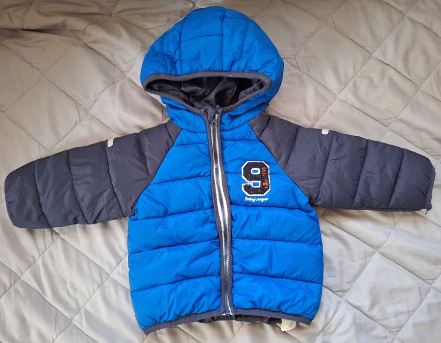 Kurtka niemowlęca chłopięca 80 Cool Club z kapturem