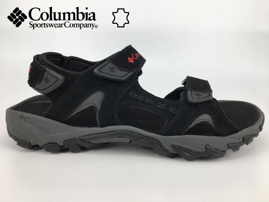 Мужские трекковые замшевые сандалии Columbia Santiam 3 Strap 44 оригинал