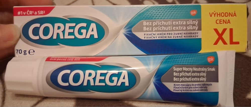 Corega Krem mocujący do protez okazja. XL