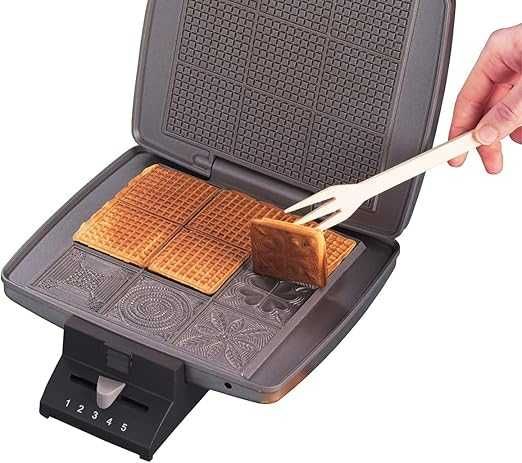 Gofrownica cynamonowa Cloer mini gofry 930W