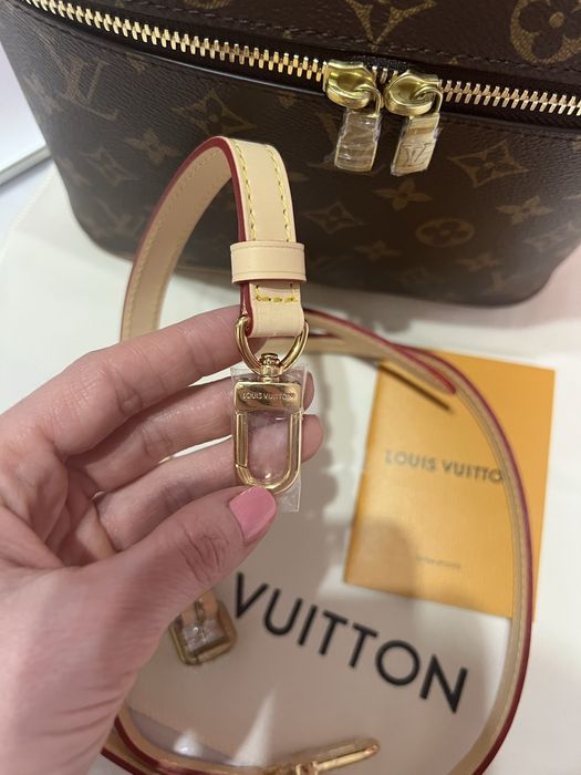 Косметичка LV Louis Vuitton Nice BB чип NFC Луи Виттон