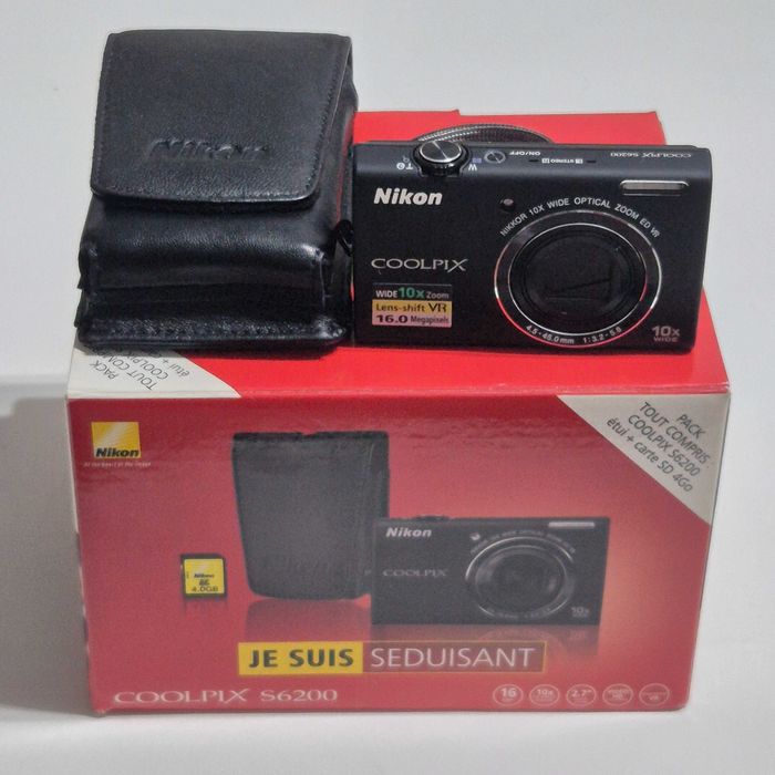Nikon Coolpix S6200 - Máquina fotográfica digital compacta