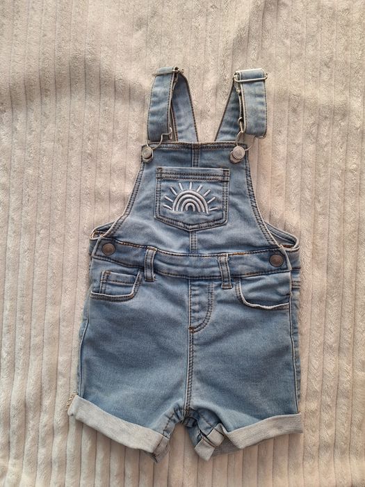 Комбінезон джинсовий дитячий 12-18м