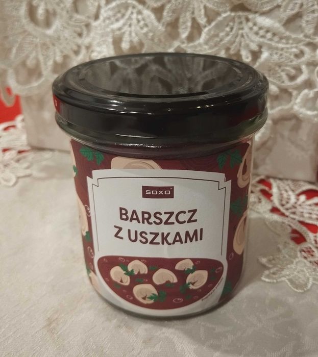 SOXO Barszcz z Uszkami skarpetki prezent na Boże Narodzenie 35-40