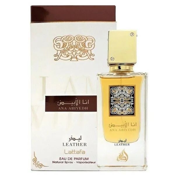 lattafa ana abiyedh leather 60 ml edp arabskie perfumy orienalne