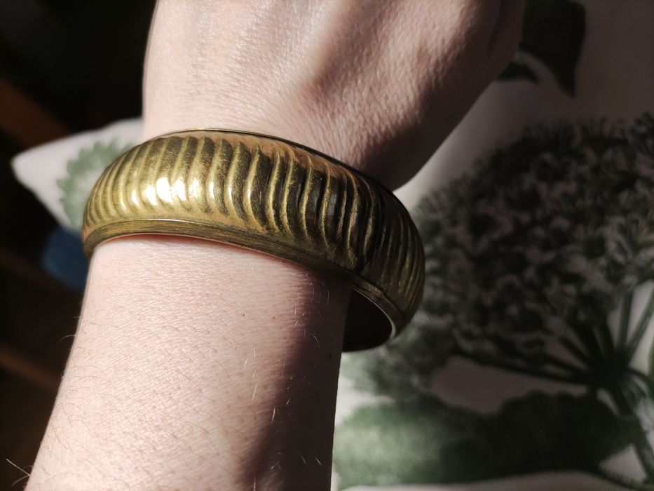 Bransoletka z mosiądzu