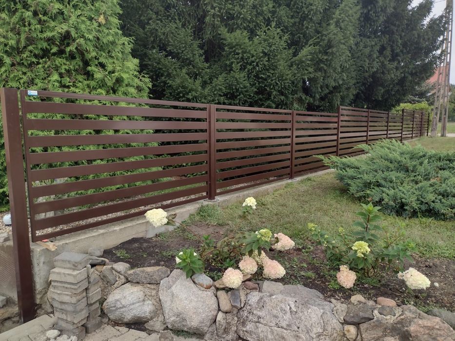 Przęsło palisadowe ozdobne joniec