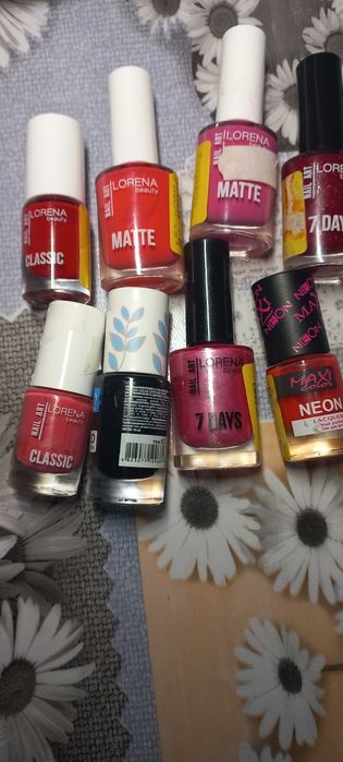 Лаки для манікюру  ном 6- 8 штук - ціна за всн