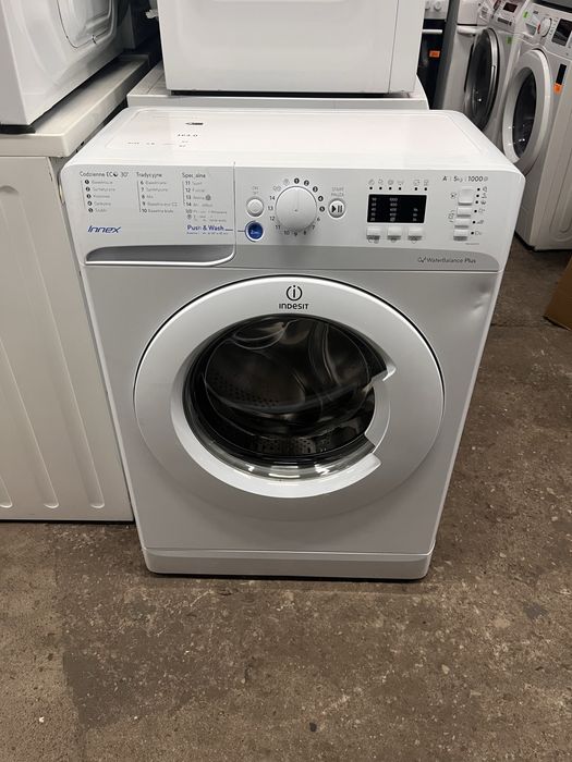 Pralka Indesit 5kg 1000 ob A+ | 12msc | Dobry stan | Dowóz