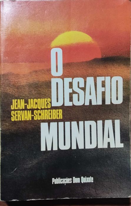 Livro "O Desafio Mundial" de Jean-Jacques e Servan-Schreiber