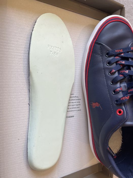 Ténis Polo Ralph Lauren Navy — Novos 41