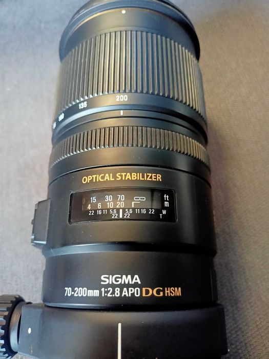 Obiektyw Sigma 70 200 f2.8 DG APO HSM SONY A