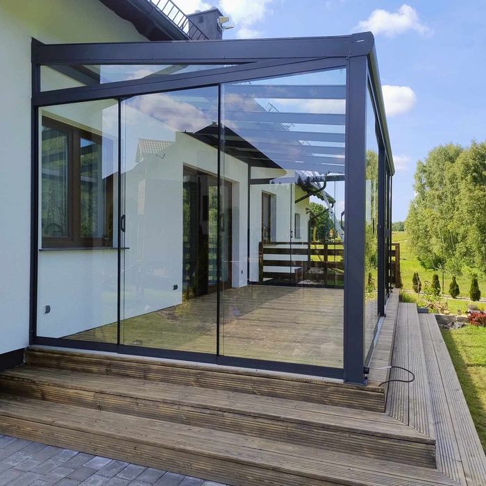 Ogród zimowy, pergola, zadaszenie aluminiowe wiata samochodowa