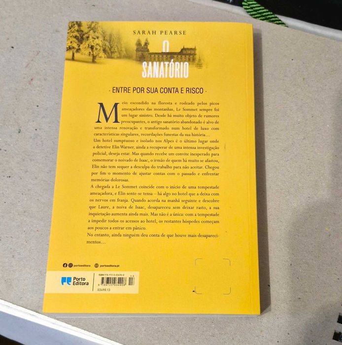 Livro "O Boneco de Neve" de Jo Nesbø - Thriller Policial