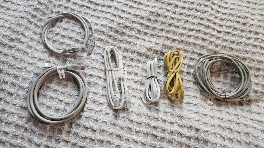 Kabel LAN RJ45 kolor szary długość 400cm