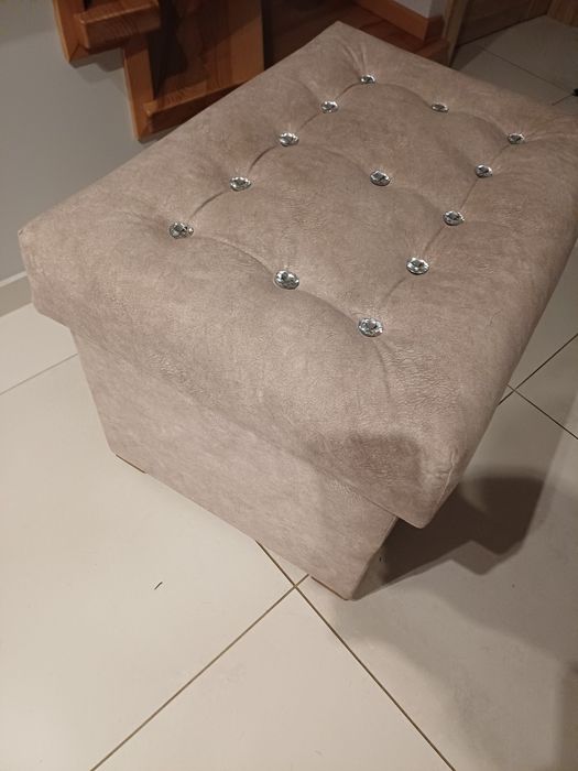 Pufa otwierana z poduszką