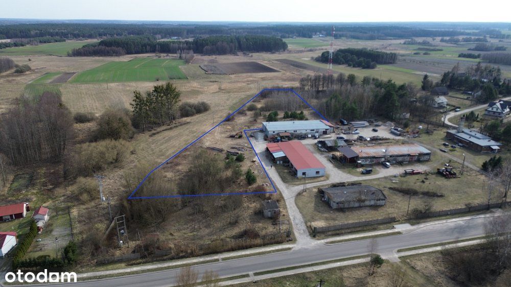 Działka przemysłowa 1,04 ha | MPZP | Dubienka