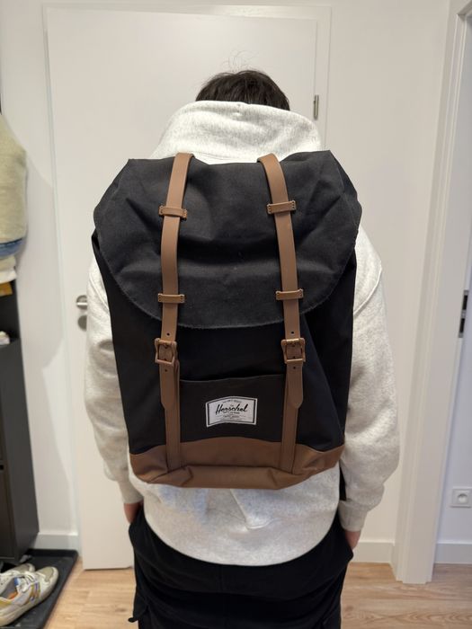 Plecak Herschel Supply Co. Retreat ~19l Czarno / Brązowy