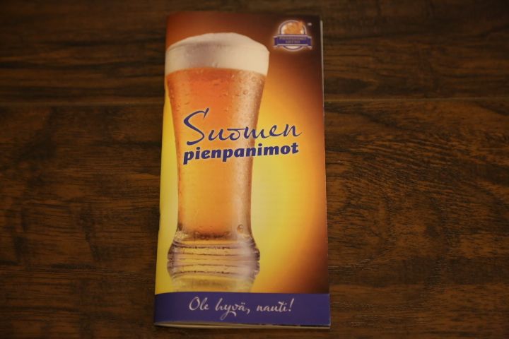 каталог малых частных пивоварен Финляндии