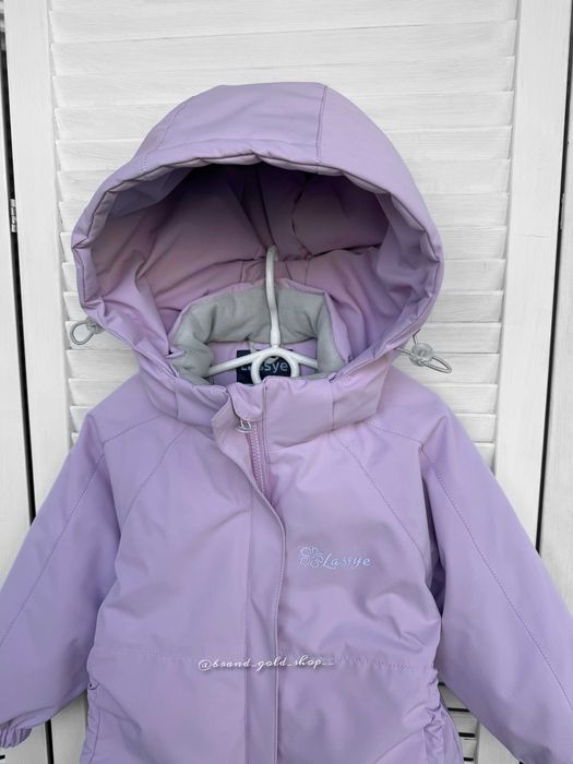 Подовжена демісезонна термо куртка Lassye для дівчинки 86-110