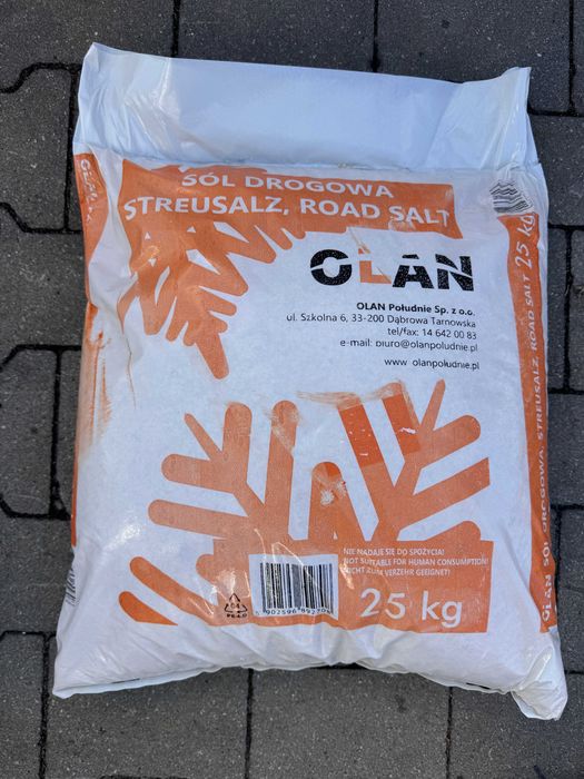 Sół Drogoiwa Worek 25 kg