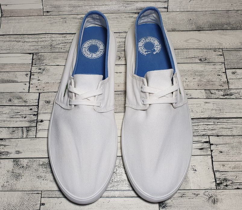 Летние мужские мокасины Lacoste (45р.)