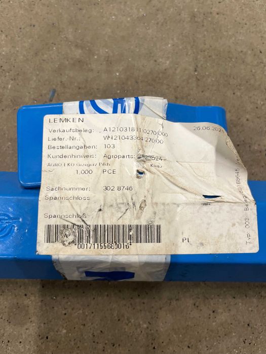 Śruba Rzymska Lemken EuroDiamant 8