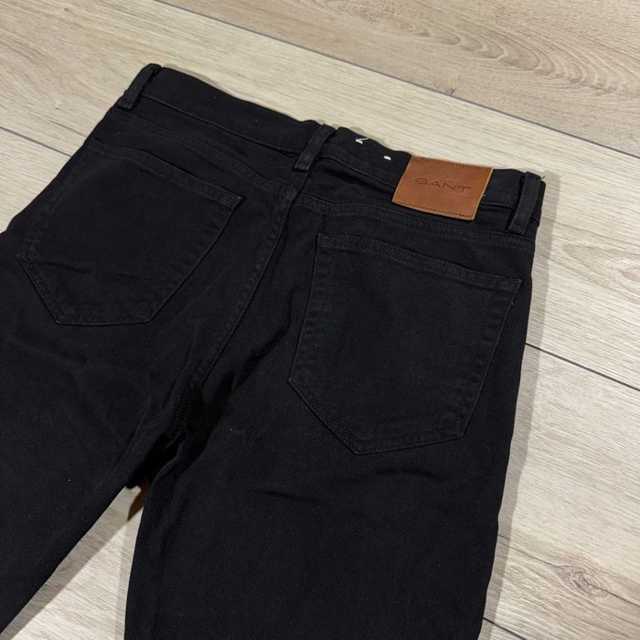 Джинси Гант GANT Regular Fit Black Denim, розмір W30/L32