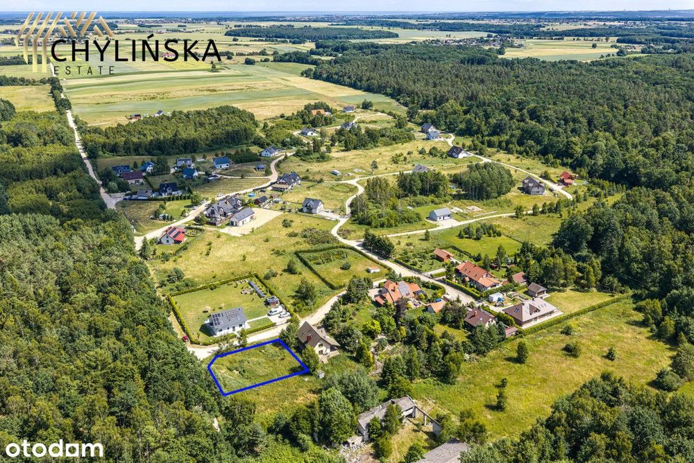 Działki w sąsiedztwie lasu i drogi, Brudzewo!