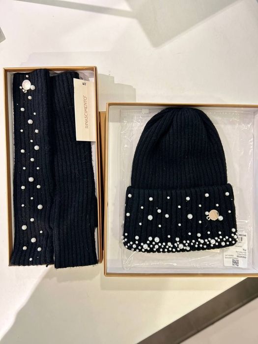 Комплект шапка шарф Италия