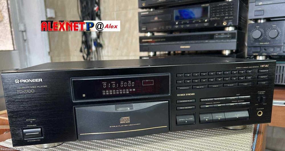 Pioneer CD PD-7700 impecável como novo