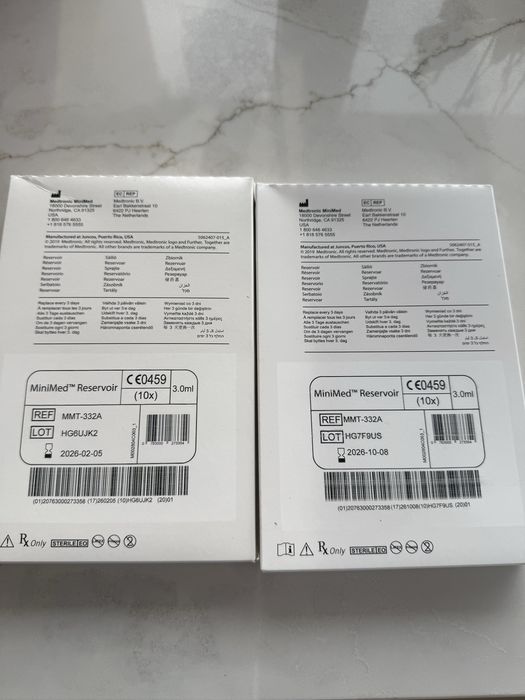 Zbiorniki MiniMed 3ml