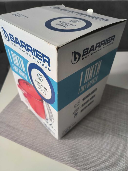 Глечик(кувшин для воды) Бар'єр і запасний картридж Ecosoft для  глечка