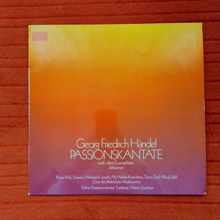LP Händel - Passionskantate