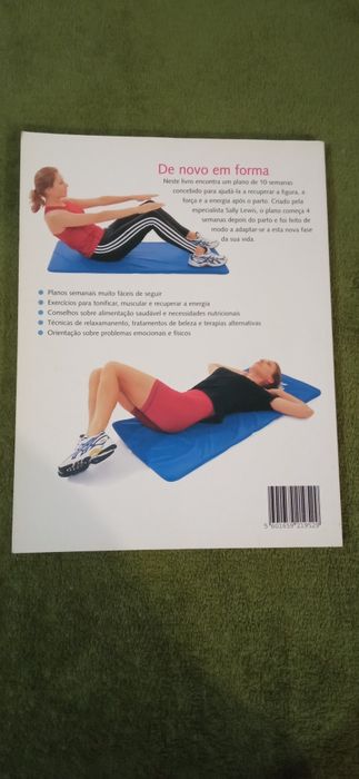 De novo em forma - recuperar a figura após o parto - Sally Lewis